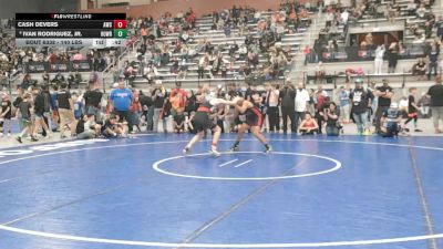140 lbs Cons. Rd Of 16 - Cash Devers, Asylum Wrestling Club vs Ivan Rodriguez, Jr., HotShots Wrestling