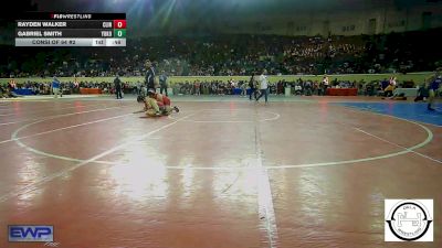 175 lbs Consi Of 64 #2 - Rayden Walker, Clinton, Ok vs Gabriel Smith, Yukon