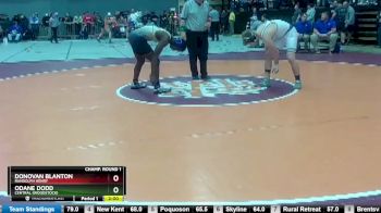 2 - 190 lbs Quarterfinal - Odane Dodd, Central (Woodstock) vs Donovan Blanton, Randolph Henry