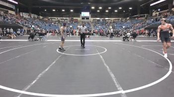 165 lbs Champ. Round 2 - Grayson Hagen, Doane University vs Ronald Hooten, Waldorf (Iowa)