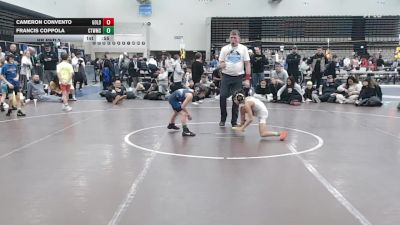 53 lbs Rr Rnd 3 - Cameron Convento, All I See Is Gold Academy - K3 vs Francis Coppola, CT Whale Orca - K3