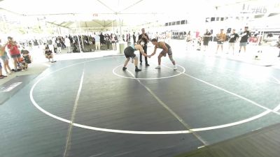 215 kg Quarterfinal - Ian Hook, Cobbler Kids Wrestling vs Garrett Hines, Lancer WC