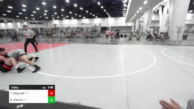172 lbs Final - Titus Degroat, No Team vs Damian Garcia, Top Rank