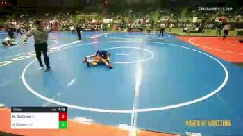 83 lbs Rd Of 32 - Nico DeSalvo, Sebolt Wrestling Academy vs Joelan Coyer, Michigan West