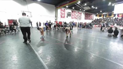 150 lbs Champ. Round 2 - Noah De La Cueva, Calvary Chapel vs Elben Rodriguez, La Mirada