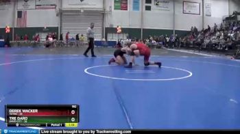 182 lbs Semis & 1st Wrestleback (8 Team) - Tre Daro, David City vs Derek Wacker, Yutan