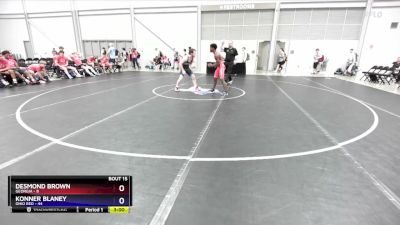 113 lbs Quarters & 1st Wb (16 Team) - Desmond Brown, Georgia vs Konner Blaney, Ohio Red