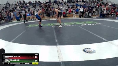 215 lbs Round 5 - Cooper Jahnke, Waconia vs Brendan Watts, Simley