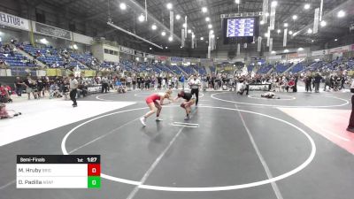 155 lbs Semifinal - Matilda Hruby, Brighton WC vs Daisy Padilla, Arapahoe