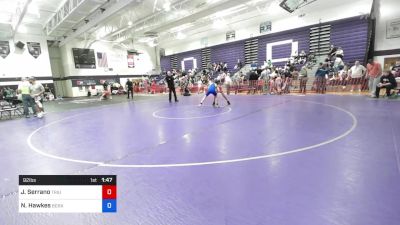 92 lbs Final - Joel Serrano, Triumph Trained vs Noah Hawkes, Berkeley Mat Rats