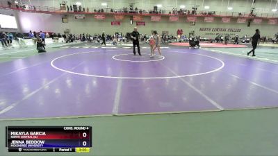 117 A Cons. Round 4 - Jenna Beddow, McKendree University vs Mikayla Garcia, North Central (IL)