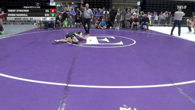 80 lbs Consi Of 8 #2 - Trent Stricker, Shillington vs Owen Randall, DeRuyter