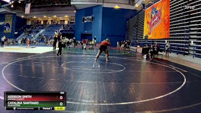 155 lbs Cons. Round 3 - Addison Smith, Orange County vs Catalina Santiago, Gloucester