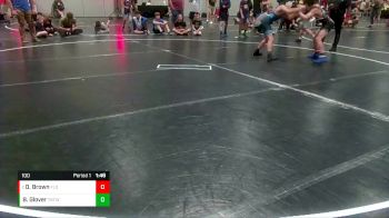 100 lbs Round 1 - Dawson Brown, Florida vs Brock Glover, Tampa Bay Tiger Wrestling