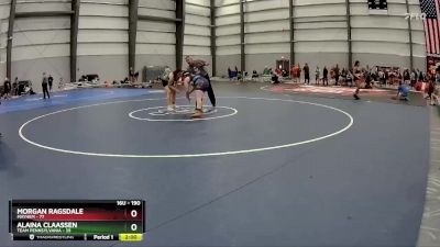 190 lbs Round 5 - Alaina Claassen, Team Pennsylvania vs Morgan Ragsdale, Mayhem