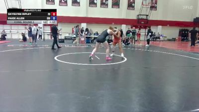 145 lbs Cons. Round 2 - Skyelynn Ripley, Pacific University vs Paige Allen, Eastern Oregon University