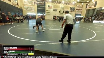 215 lbs Cons. Semi - Izel Morales, Burlington vs Gauge Seubert, Cheney