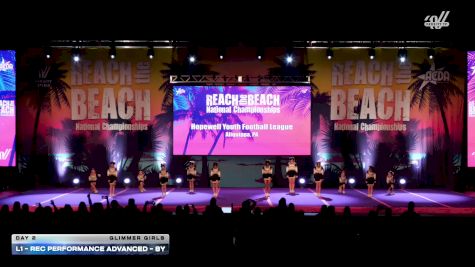 L1 - Rec Performance Advanced - 8Y [2026 Day 2 Glimmer Girls] 2026 ACDA Reach the Beach Rec Nationals