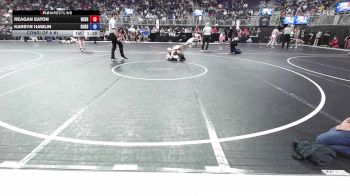 115.6-125.6 lbs Consi Of 8 #1 - Reagan Eaton, Nebraska Wrestling Academy vs Karsyn Hamlin, Russell Wrestling