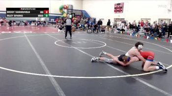 127 lbs Cons. Round 2 - Brody Vanheuveln, Kerkhoven-Murdock-Sunburg vs Riley Sparks, Maple River/USC