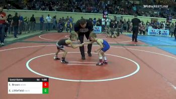 46 lbs Consolation - Easton Brown, Newkirk vs Elias Littlefield, Salina Wrestling Club (SWC)