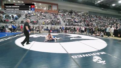 U23 Women - 72 lbs Quarters - Elleni Johnson, UT vs Angelina Jiang, CA