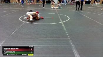 56 lbs 1st Place Match - Mason Wade, Btw vs Nathan Beckham, OCRTC