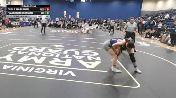 126 lbs Cons. Round 2 - Jayden Bosserman, Monticello vs Leila Marcantel, West Springfield