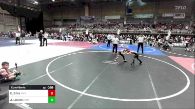 55 lbs Consolation - Ezekiel Silva, Takedown Elite vs Jaxson Lovato, Pomona Elite WC