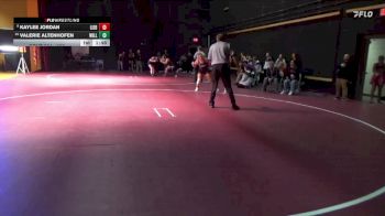 155 lbs Round 2 - Kaylee Jordan, Lisbon vs Valerie Altenhofen, Williamsburg