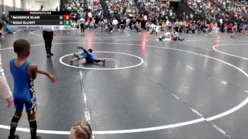 49 lbs Cons. Round 2 - Noah Elliott, Sherman Challengers vs Maverick Blair, Sherman Challengers