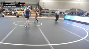 149 lbs Cons. Round 2 - Kaden DeCoteau, UMary vs Sir Brandon Watts, Sioux Falls