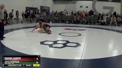 100 lbs Round 3 (6 Team) - Dominic Gorder, Wrestling University vs Otto Huffman, PNW Gold