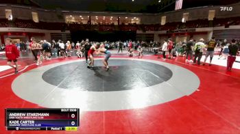 157 lbs Champ. Round 1 - Andrew Starzmann, Enid Youth Wrestling Club vs Kade Carter, Shawnee Wrestling Club