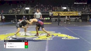 165 lbs Quarterfinal - David Cox, Liberty University vs Mackay Revis, University Of Connecticut