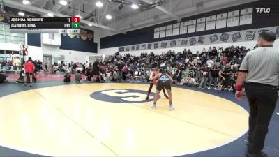120 lbs Round 1 - Joshua Roberts, Team SoCal vs Gabriel Lira, Inland Elite Wrestling Club