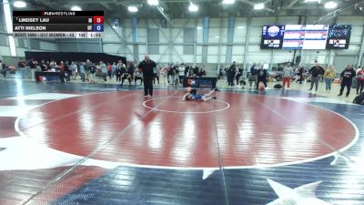 U17 Women - 43 lbs Cons. Round 2 - Lindsey Lau, HI vs Atti Nielson, UT