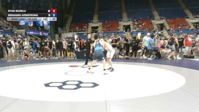 132 lbs Champ. Rd Of 64 - Ryan Bozelli, New York vs Benjamin Armstrong, Indiana
