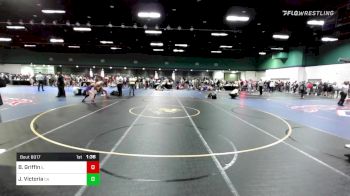 145 lbs Round Of 128 - Bryce Griffin, IL vs Jayson Victoria, CA