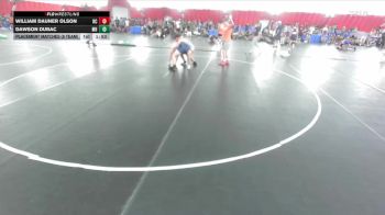 285 lbs Placement Matches (8 Team) - Dawson Dubac, Mahtomedi vs William Dauner Olson, Rochester Century A