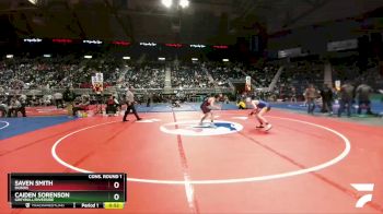 2A-145 lbs Cons. Round 1 - Saven Smith, Dubois vs Caiden Sorenson, Greybull/Riverside