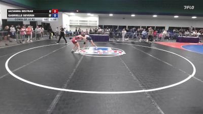 118 lbs Consi Of 16 #2 - Jacianna Beltran, AZ vs Gabrielle Severin, NY