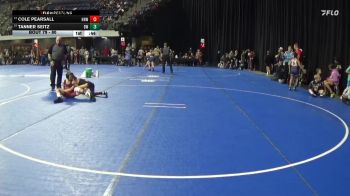 80 lbs Cons. Round 5 - Cole Pearsall, No Nonsense Wrestling vs Tanner Seitz, Demons WC