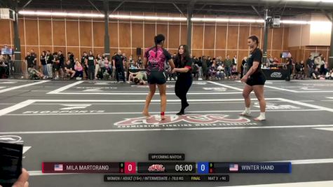 Mila Martorano vs Winter Hand 2026 ADCC Portland Open