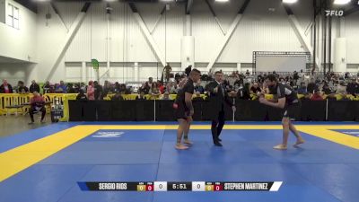 STEPHEN MARTINEZ vs SERGIO RIOS 2024 World IBJJF Jiu-Jitsu No-Gi Championship