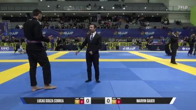 Marvin Gauer vs Lucas Souza Correa 2025 European Jiu-Jitsu IBJJF ...