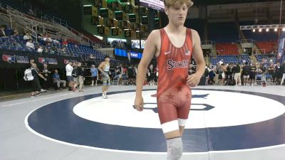 138 lbs Champ. Rd Of 128 - Grant Volk, Minnesota vs Stephen Myers, West Virginia