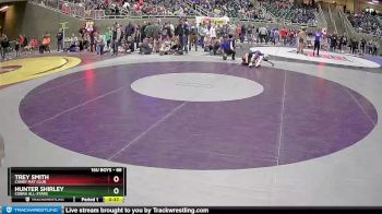 88 lbs Cons. Round 1 - Trey Smith, Canby Mat Club vs Hunter Shirley, Cobra All-Stars