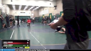 285 lbs Champ. Round 3 - Najon Gillespie, Madison vs Davari Fladger, Slam Academy