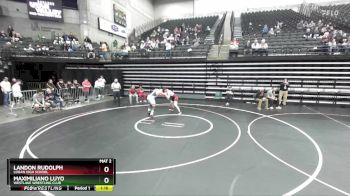 193 lbs Cons. Round 2 - Landon Rudolph, Logan High School vs Maximiliano Luyo, Westlake Wrestling Club